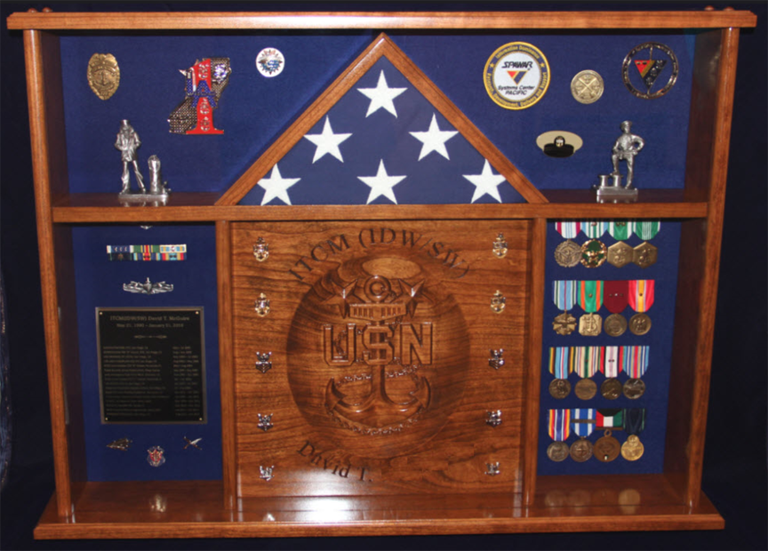 Heirloom objects commemorating military life