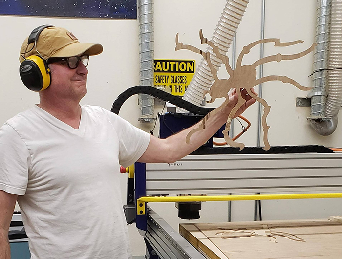 Mendocino College Theatre Program Adds ShopBot CNC to Their Studio